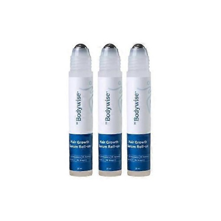 Set 3x Ser pentru Cresterea Parului Be Bodywise, 3% Rozmarin, 3% Redensyl, 25ml