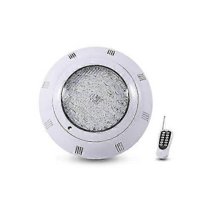 35 W-os RGB LED medencevilágítás távirányítóval, IP68 vízálló, víz alatti használatra