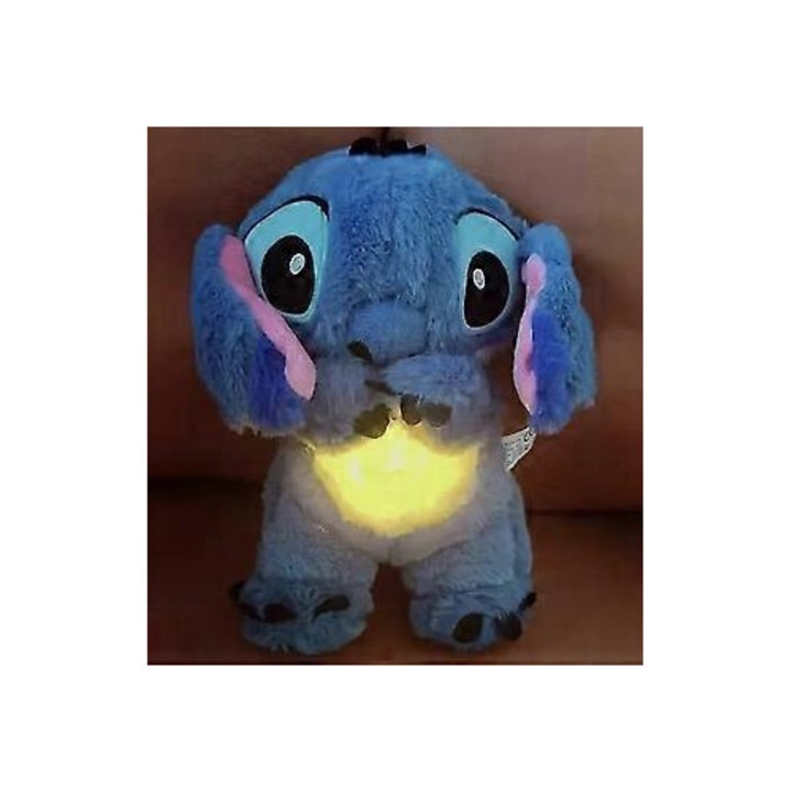 Плюшена играчка Стич, мече, дишаща, за деца