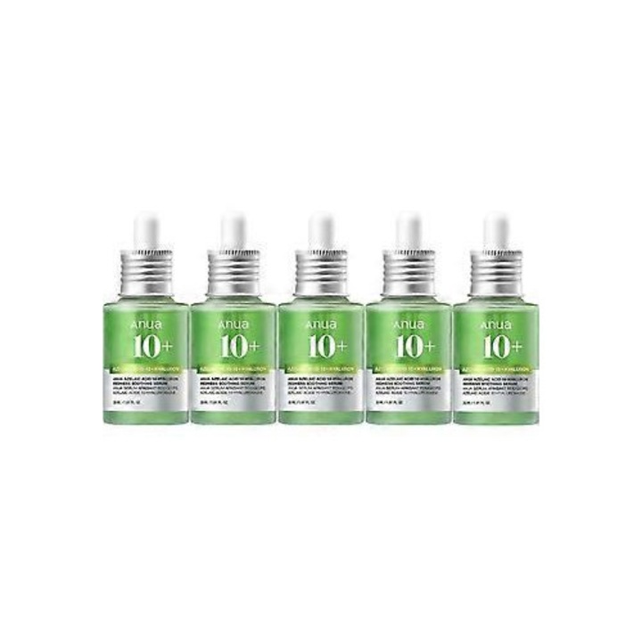Ser facial Anua Acid 10 Hyaluron pentru calmarea rosetii, 30ml