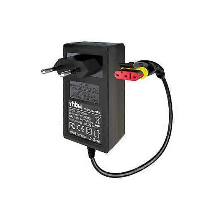 Töltő, kompatibilis a Gardena R38Li, R200LiC, R180LiC, R200Li, Sileno City, R40li, R50Li, R80Li, R45Li, R70Li készülékekkel, 10,1 cm
