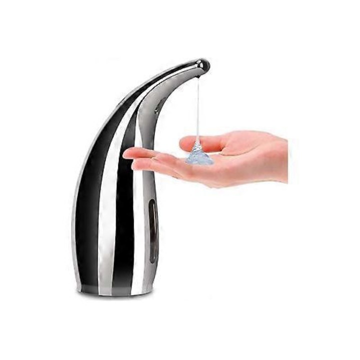 Automata szappanadagoló, 300 ml, ezüst, érintésmentes