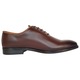 Pantofi barbati eleganti din piele naturala maro cognac - GKR200M Marimea 43