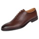 Pantofi barbati eleganti din piele naturala maro cognac - GKR200M Marimea 43