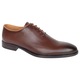 Pantofi barbati eleganti din piele naturala maro cognac - GKR200M Marimea 43