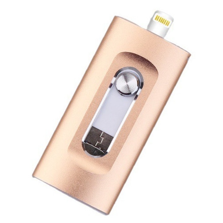 2TB USB memória, fém, ütésálló, mobiltelefonhoz és számítógéphez