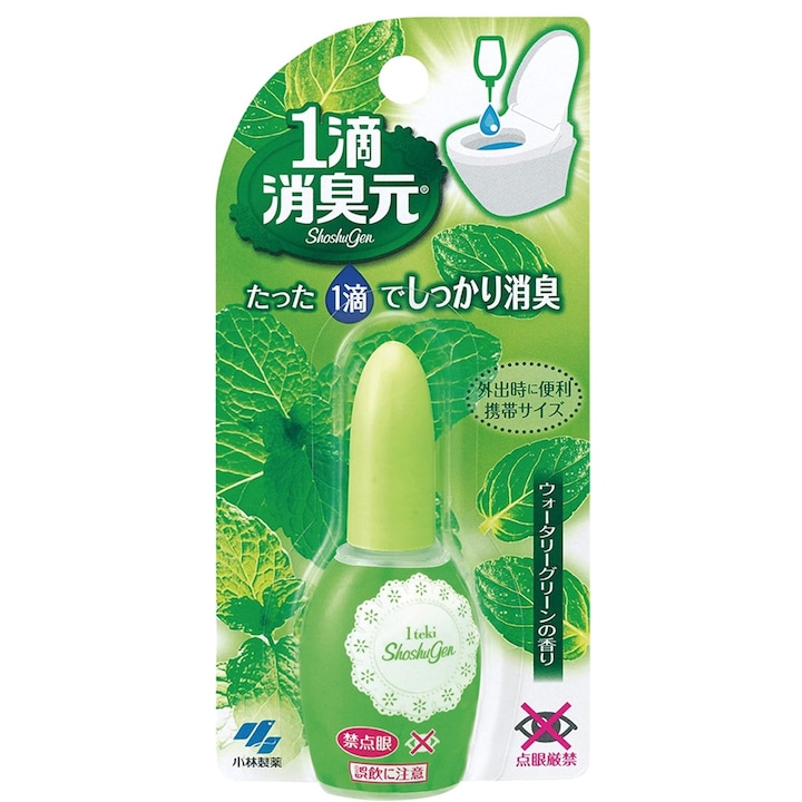 Kobayashi Pharmaceutical ShoshuGen WC illatosító Cseppek - Watery Green 20ml