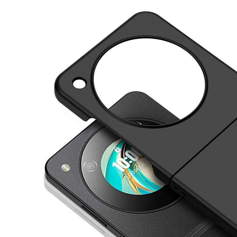 Husa telefon XGSM pentru Nubia Flip 5G, neagra, usoara, rezistenta, perfect adaptata
