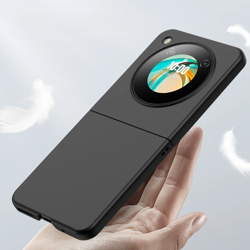 Husa telefon XGSM pentru Nubia Flip 5G, neagra, usoara, rezistenta, perfect adaptata