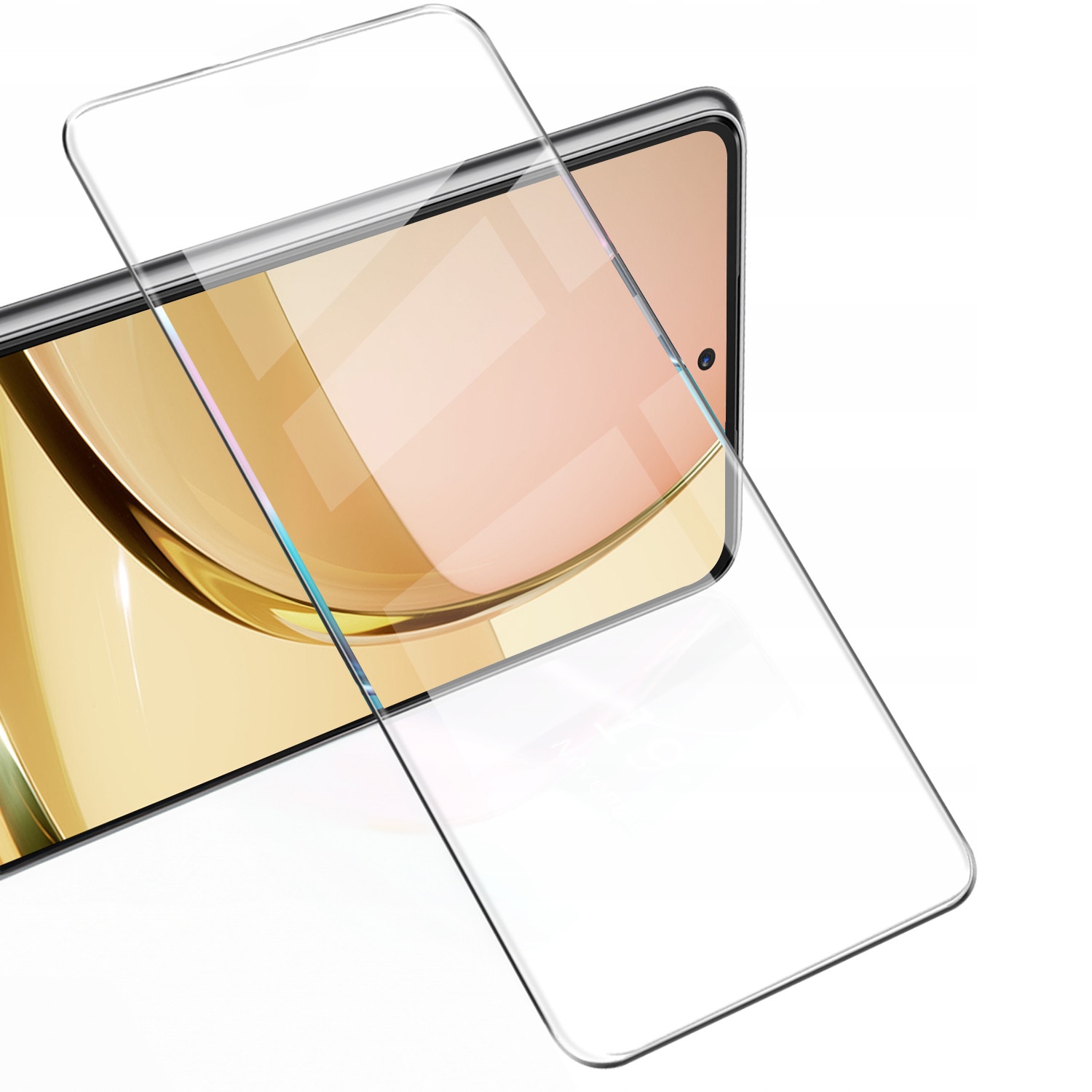 Set 2 bucati sticla securizata ERBORD, 9H, pentru Nubia Focus Pro 5G, transparent, usor de montat