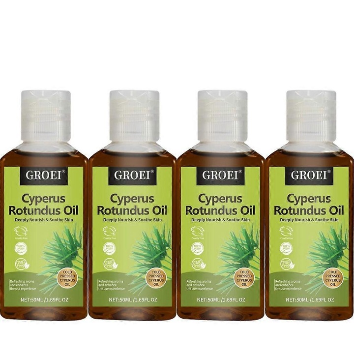 Масло от Cyperus Rotundus за обезкосмяване, 50мл, кола маска и депилиращи кремове