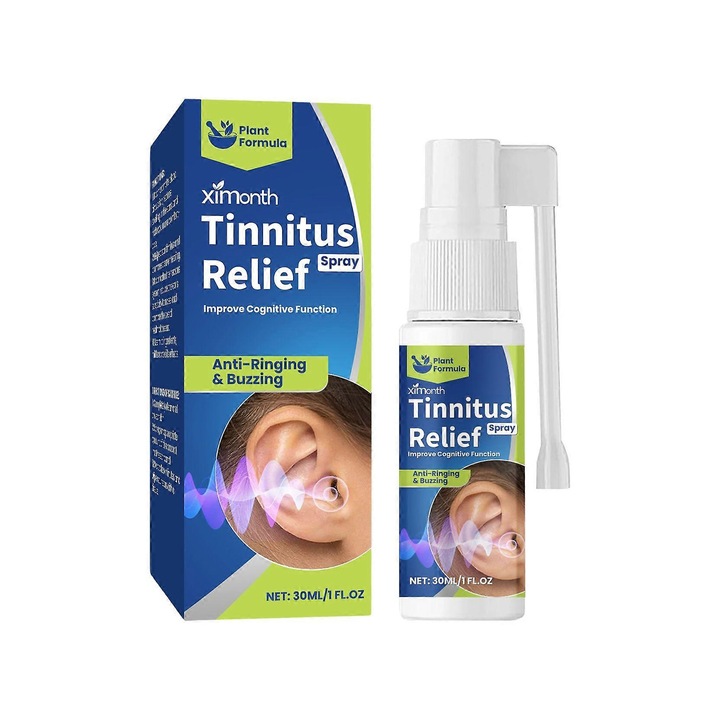 Spray pentru ameliorarea tiniusului, natural, usor de utilizat, compact Ximonth