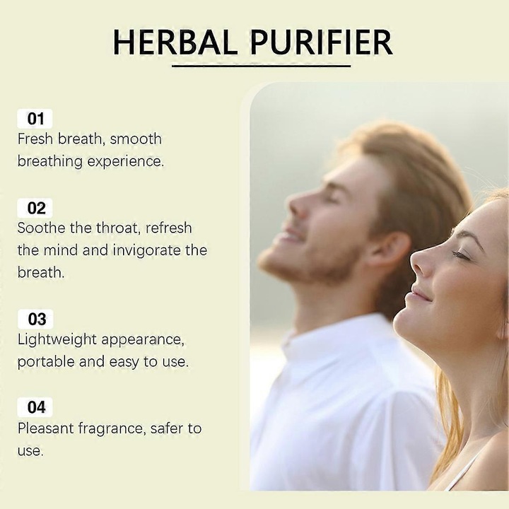 Difuzor portabil aromaterapie, curatare plamani, energizant, mov, 15g