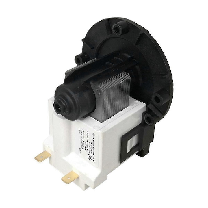 Motor de pompa de drenaj 5859EN1004J pentru masina de spalat rufe, negru, plastic