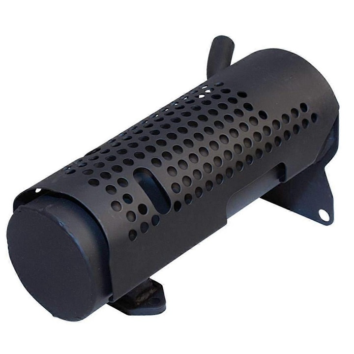 Kipufogó dob, Neuson BS50-2 BS60-2 BS70-2 BS500 BS600 BS700-hoz, fém, fekete