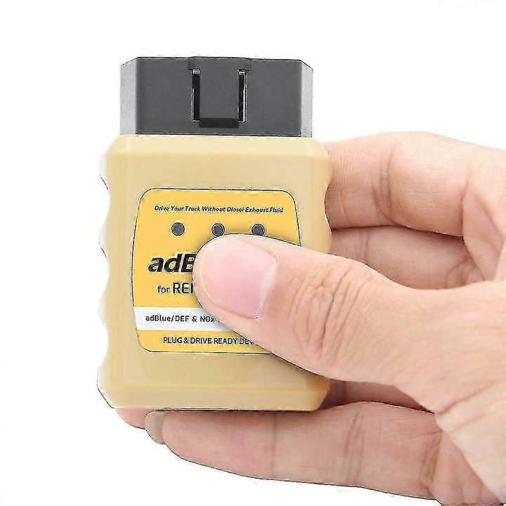 AdBlueOBD2 eszköz teherautókhoz, Plug & Drive, EURO 4/5/6 kompatibilis, 1 db-os készlet