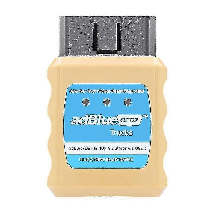 AdBlueOBD2 eszköz teherautókhoz, Plug & Drive, EURO 4/5/6 kompatibilis, 1 db-os készlet