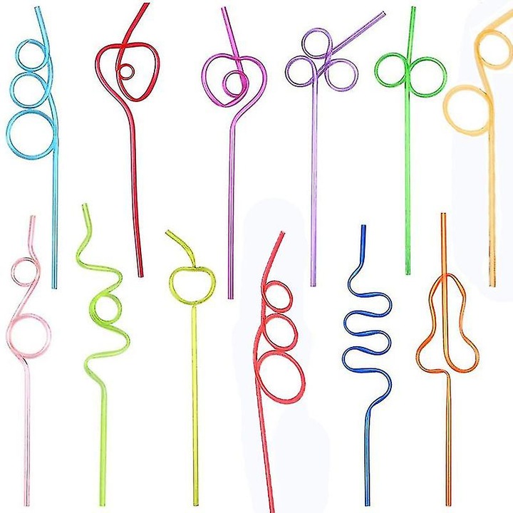 Set 20 paie reutilizabile multicolore pentru petreceri, carnavaluri