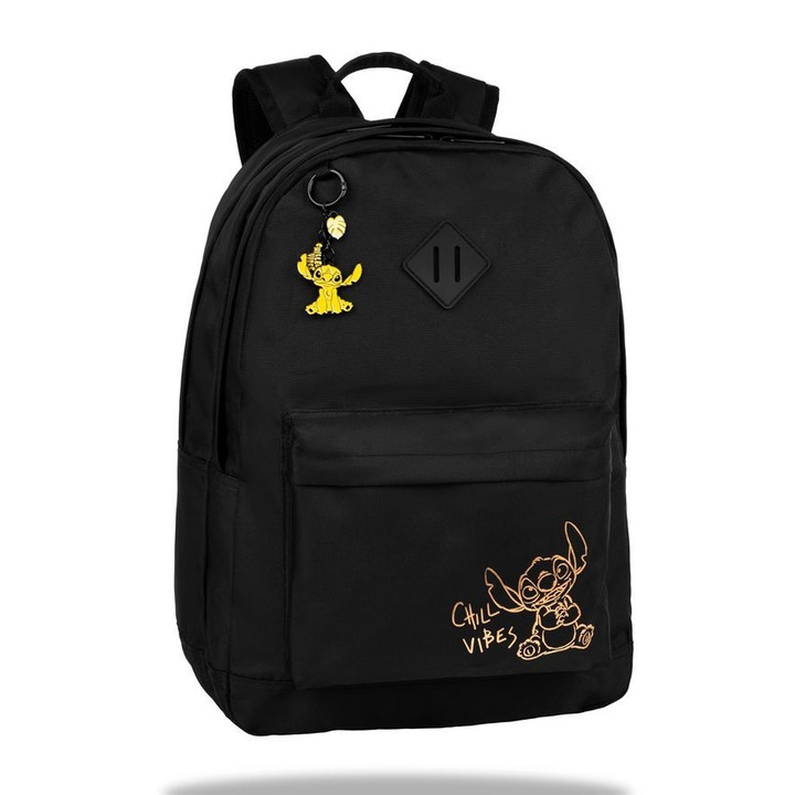 CoolPack Scout hátizsák - Fekete öltés 2