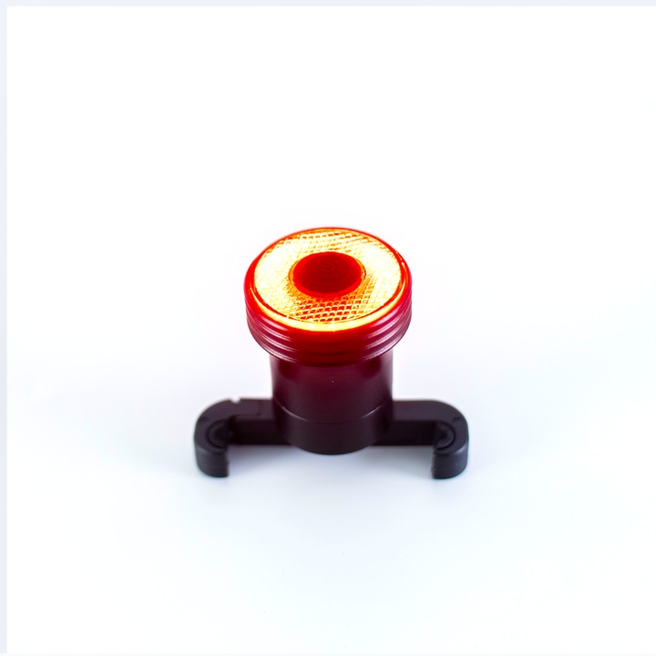 Lumini bicicleta, Grundig, LED de inalta intensitate, senzor de frana inteligent, impermeabil, 400mAh