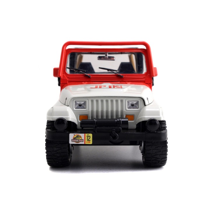 Кола с дистанционно управление Jada Toys, Jeep Wrangler, Джурасик парк 1992, пластмаса, 4 години
