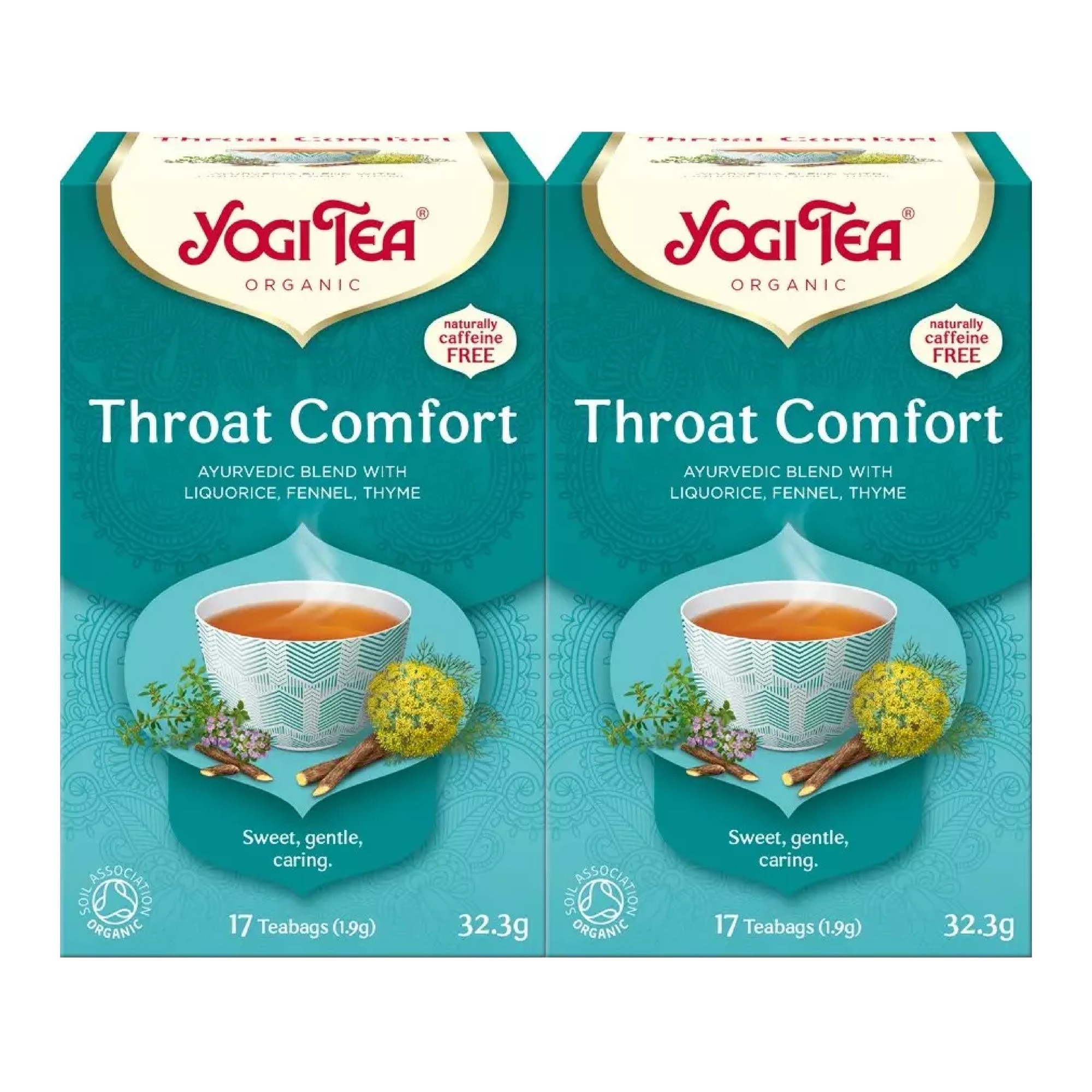 Set 2 x Ceai bio Respira Sanatos,Yogi Tea, 17 plicuri, 32.3 g