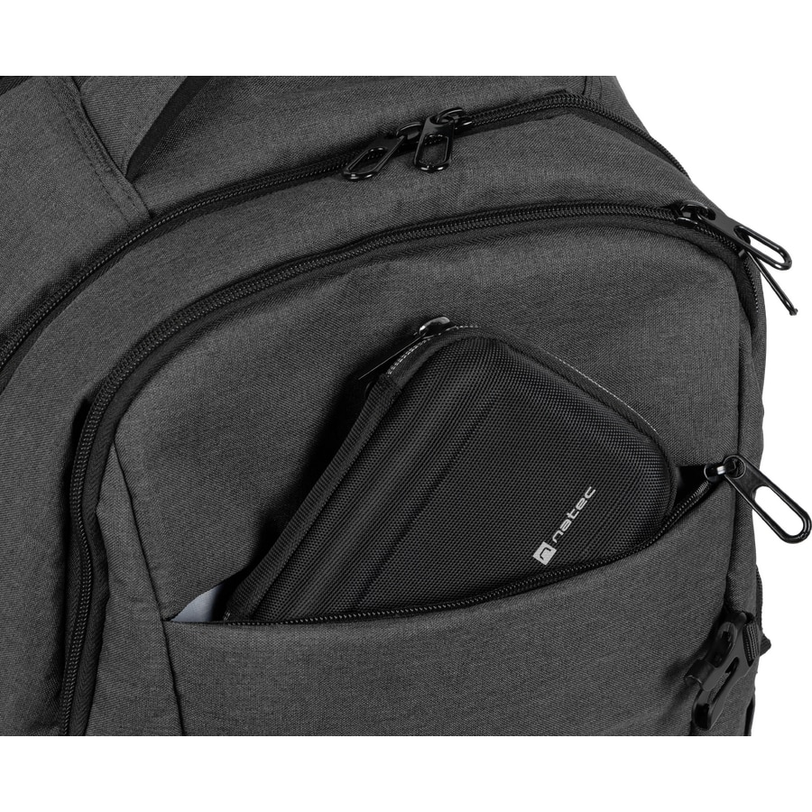 Rucsac laptop Natec NTO-2226, rezistent la apa, compartiment pentru tableta, 15,6"