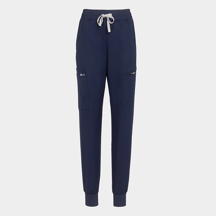 Pantaloni medicali de damă AURELIA Jogger, culoare Bleumarin, mărime L