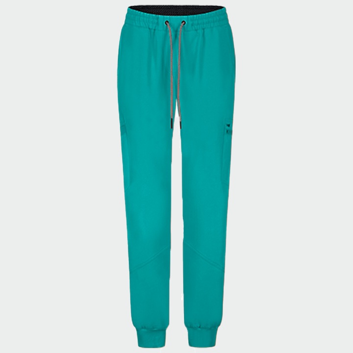 Pantaloni medicali de damă RICCI, culoare Teal, mărimea 3XL