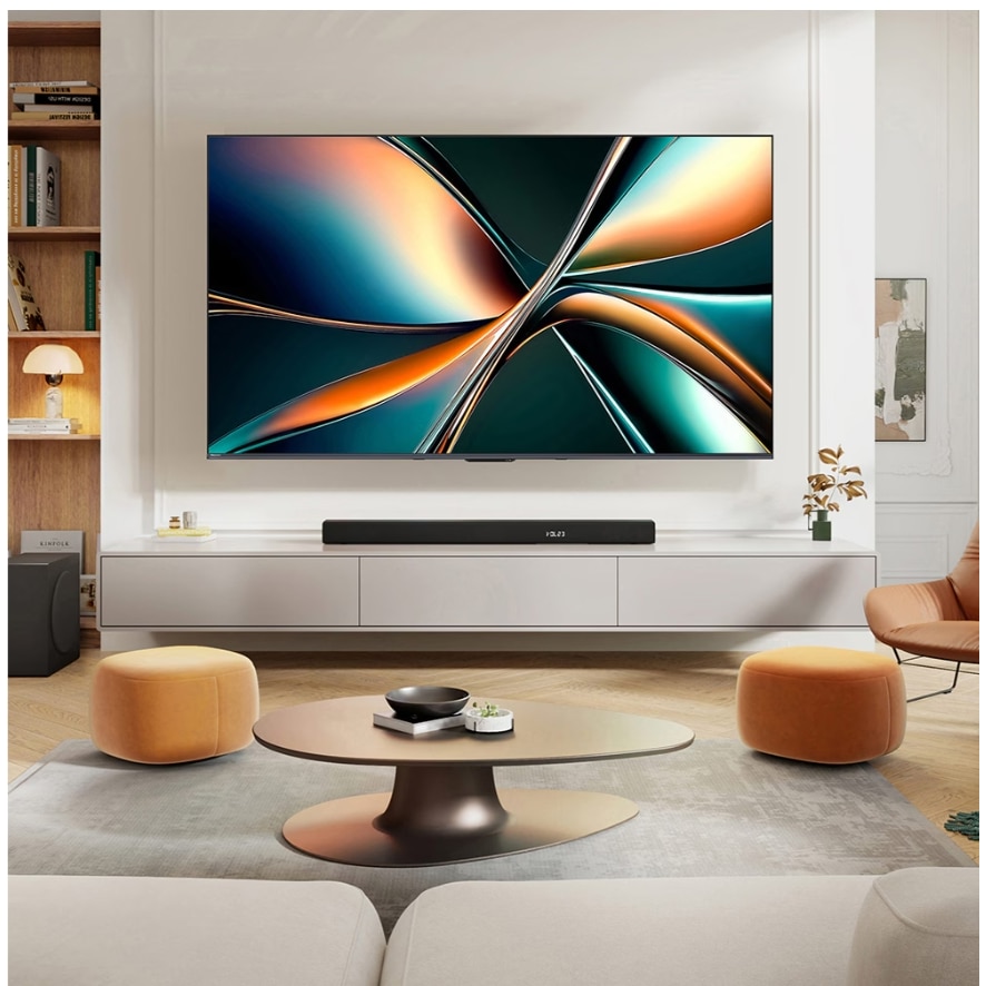 Televizor MiniLED ULED Hisense 216 cm 85" 85U7Q, Ultra HD 4K, Smart TV, WiFi, CI+