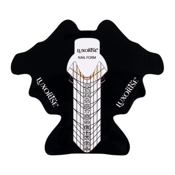 LUXORISE körömépítő sablonok, 500 db