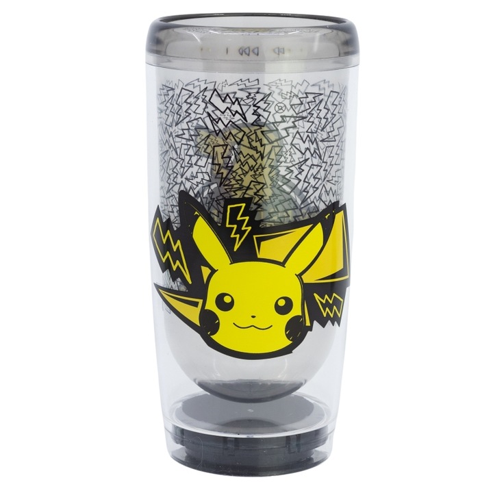 Чаша DROP SAFE с двойни стени PS 705 мл, Pokémon, Crazy Mess