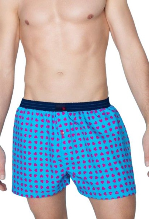 Boxeri barbati, UnaBux, Sweety, Albastru