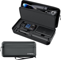 Geanta pentru camera sport, LYCENXI, neagra, impermeabila, rezistenta la zgarieturi, pentru DJI Osmo Action 4/5 Pro