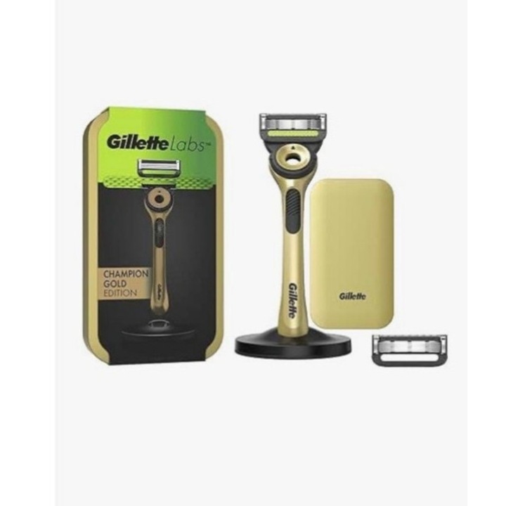 Самобръсначка Gillette Classic, 5 ножчета, за мъже, златиста