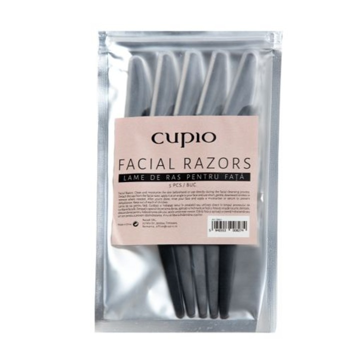 Cupio arctisztító pengék, 5 darabos készlet, nőknek, eldobható