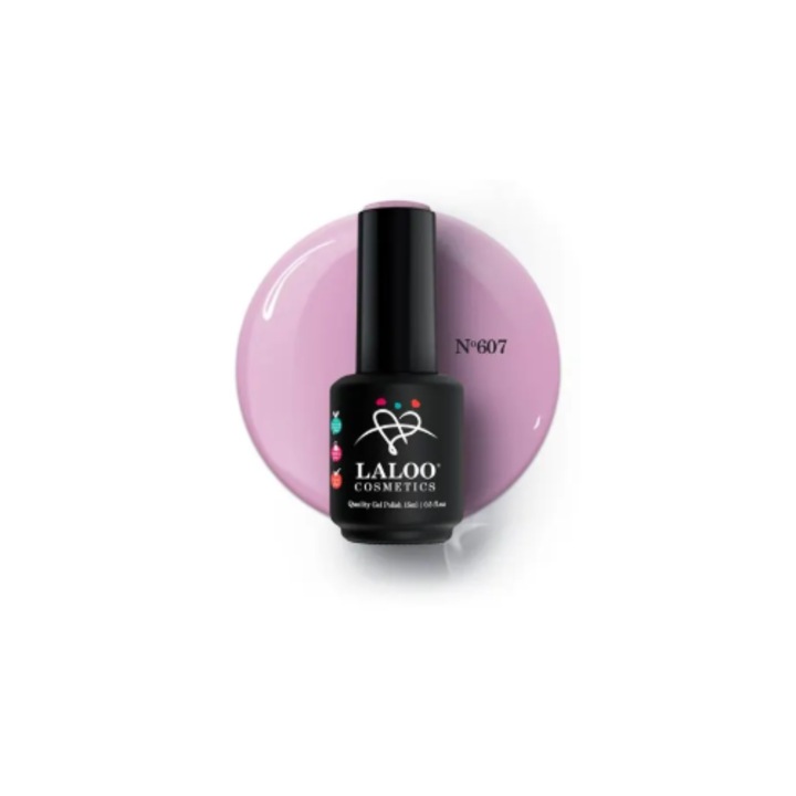 Полуперманентен лак за нокти Vibrant Pink Laloo 15 мл