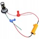 4 bucati Rezistori / Anulator Eroare Bec Led de 50 W 6 Ohm pentru autovehicul LED SMD Indicator Error Code Fix, pentru indicator LED, LED placuta de inmatriculare, DRL, cu 8 cleme rapide de cablu