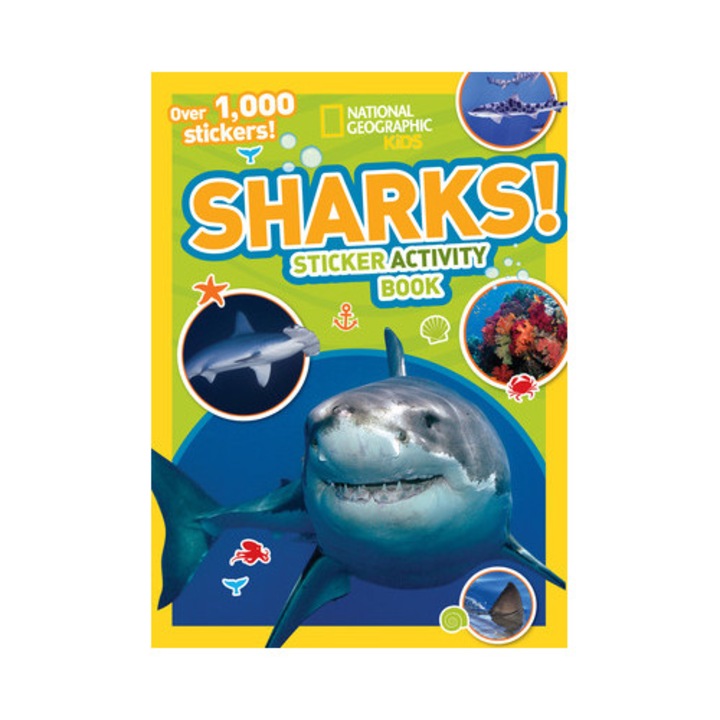 Sharks Sticker Activity Book [With Sticker s ], National Geographic Kids