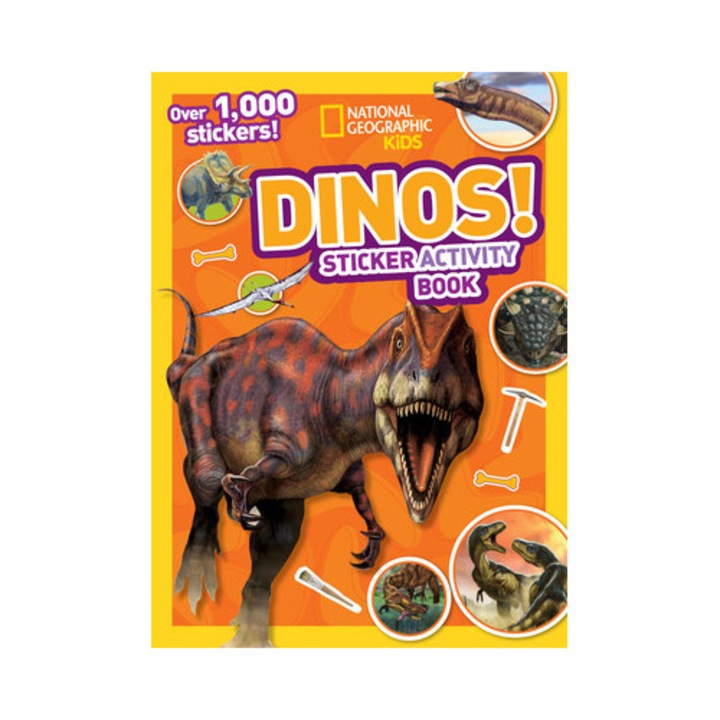 Dinos Sticker Activity Book [With Sticker s ], National Geographic Kids