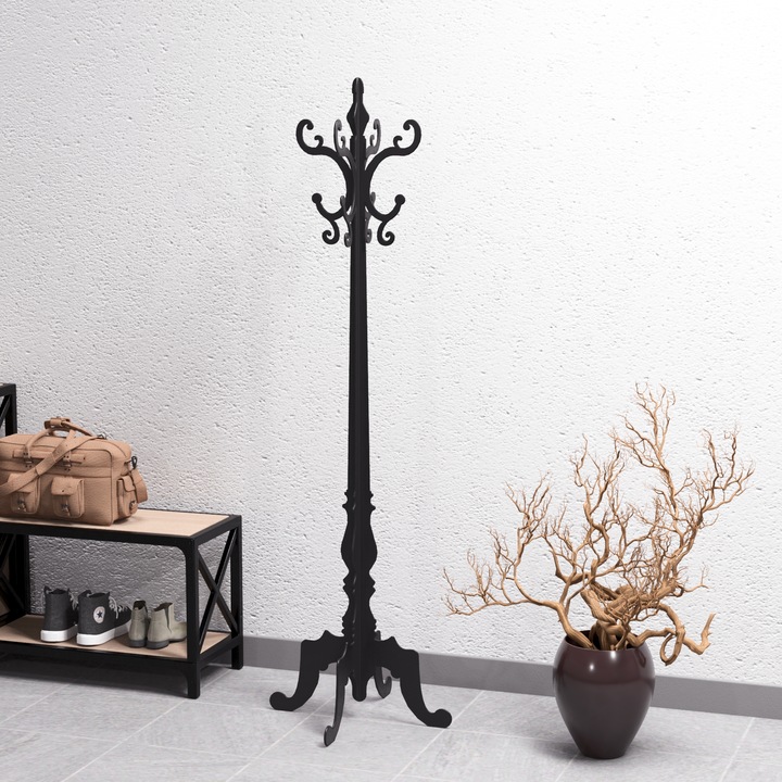 Klasszikus fém akasztó – modern CNC-csiszolt kivitel