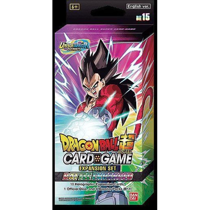 Настолна игра DragonBall Super Card Game Battle Enhanced Expansion Ste, английски език, разширение