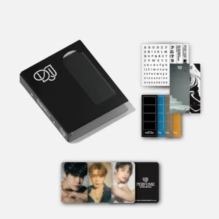 Parfüm gyűjteményes könyv: Memory Collect Book - Jongwoo, NCT (Dojaejung), K-pop, exkluzív fotók