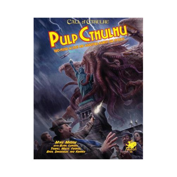 RPG настолна игра Call of Cthulhu - Pulp Cthulhu, английски език, разширение