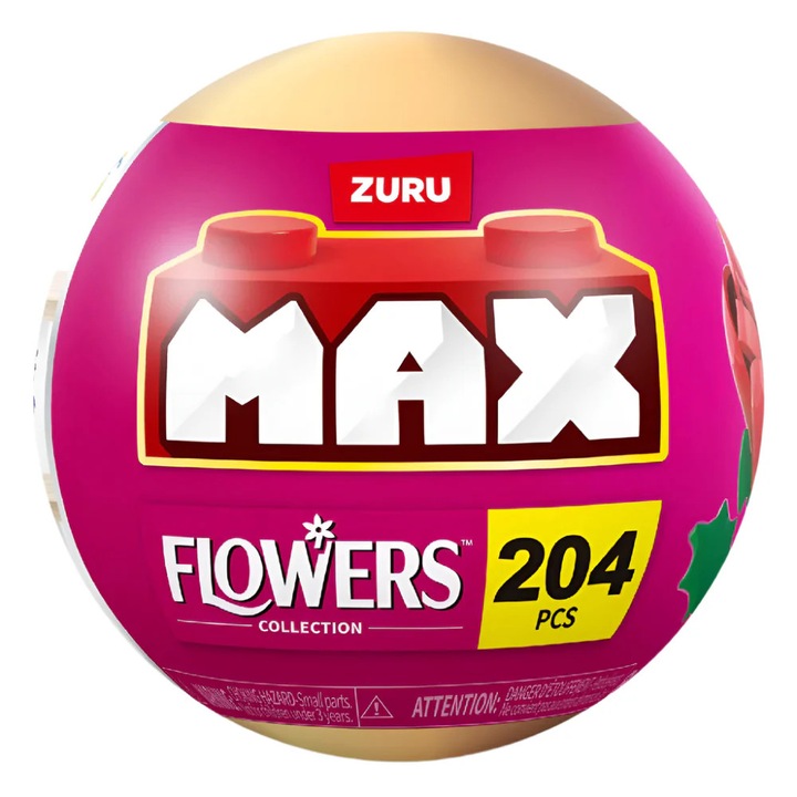 Mini figura Zuru Toys, Építőkészlet, Kerti virágok, Különböző modellek, 10 cm