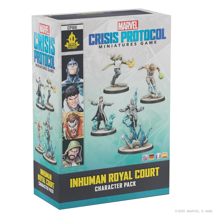 Joc de societate Marvel Crisis Protocol Inhuman Royal Court, limba engleza, extensie