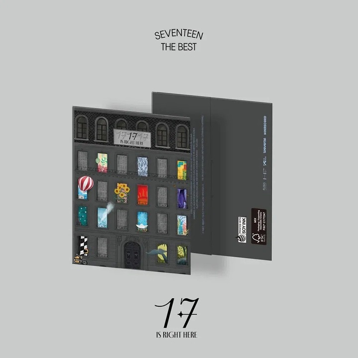 Album muzical, Seventeen, Best Album: 17 is Right Here, K-pop, cu beneficii Weverse
