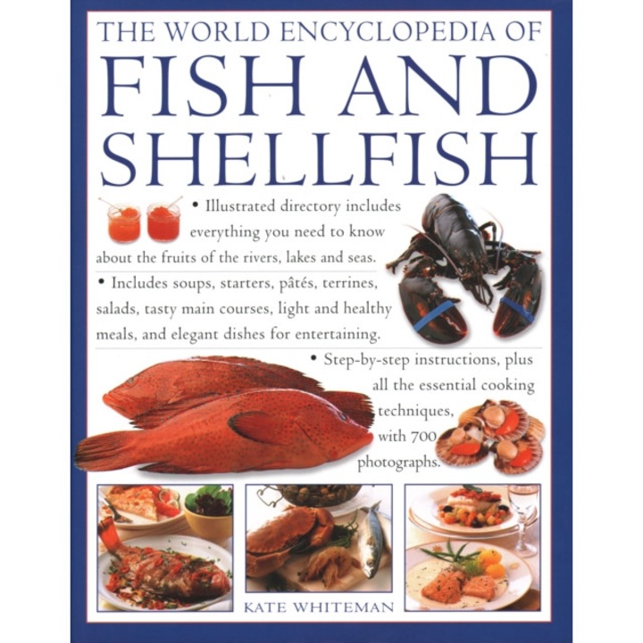 Fish & Shellfish, World Encyclopedia Of - Kate Whiteman