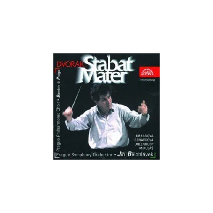 CD Stabat Mater, Антонин Дворжак, 2023, Симфоничен оркестър на столицата Прага Белохлавек