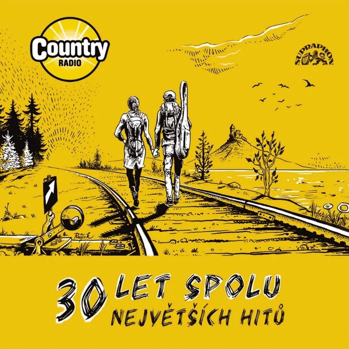 CD muzica, SUPRAPHON, 30 ani impreuna - 30 cele mai mari hituri Country radio, 2CD, country, 549g